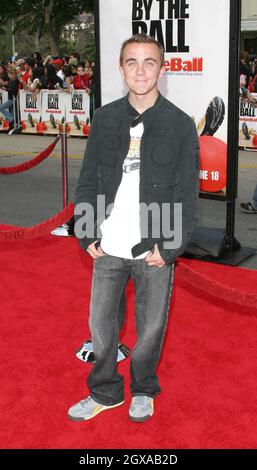 Frankie Muniz at the premiere of Dodgeball: A True Underdog Story, in Los Angeles, USA. Stock Photo