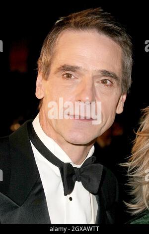 Jeremy Irons at the London Royal Charity Gala performance of the movie The Merchant of Venice. The screening was staged at the Odeon Leicester Square. Stock Photo