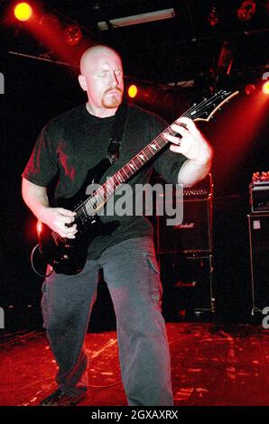 Cannibal Corpse perform at Commodore Ballroom in Vancouver. Stock Photo