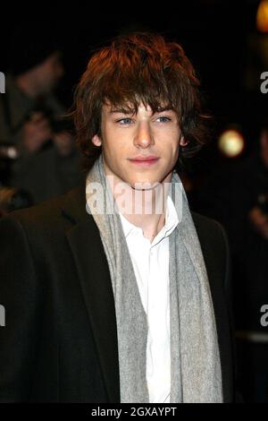 Gaspard Vlliel arrives at the UK premiere of A very long engagement at the Odeon West End in Leicester Square. Stock Photo