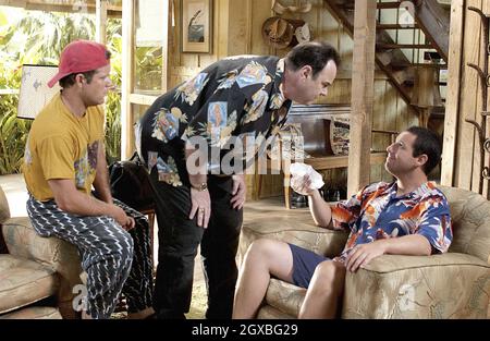 Drew Barrymoore and Adam Sandler in film still from 50 First Dates.  Stock Photo