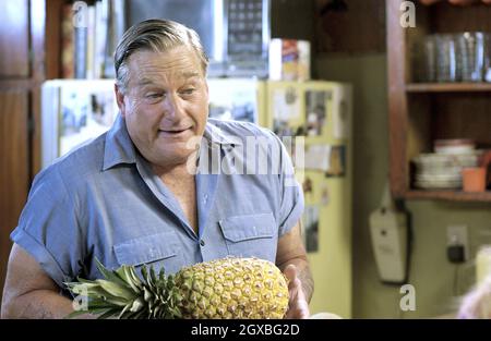 Drew Barrymoore and Adam Sandler in film still from 50 First Dates.  Stock Photo