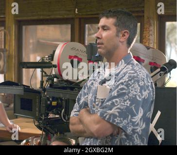 Drew Barrymoore and Adam Sandler in film still from 50 First Dates.  Stock Photo