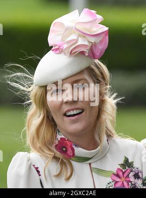Autumn Phillips attends Ladies Day at Royal Ascot on June 29, 2019