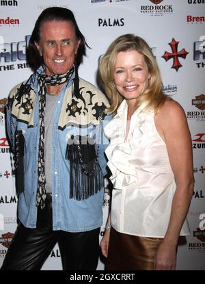 Sheree J. Wilson, Phil Pitzer attending Easy Rider: The Ride, Las Vegas Sneak Peek at Brenden Theatre, Palms Hotel and Casino, Las Vegas Stock Photo