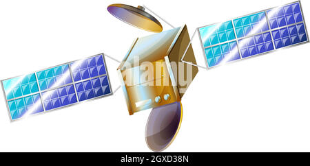 A satellite Stock Vector