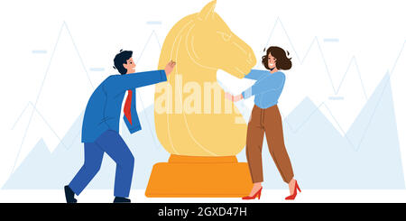 Investment Success Business Occupation Vector Stock Vector