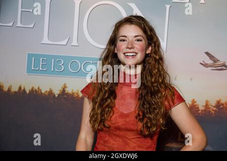 US actress, Molly Kunz attending the Le Loup Et Le Lion (The Wolf And The Lion) premiere at UGC Cine Cite Bercy on October 3, 2021 in Paris, France. Photo by David Boyer/ABACAPRESS.COM Stock Photo