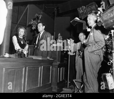 GREER GARSON And CLARK GABLE On Set Candid During Filming Of Gable's ...