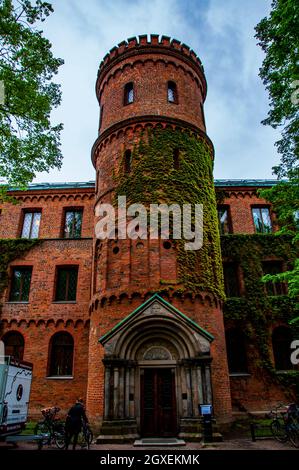 King's house or Kungshuset building of Lund university Stock Photo