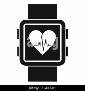 Smartwatch icon in simple style isolated on white background Stock Photo