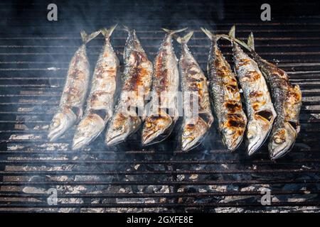 a naturally cooked fish recipes Stock Photo