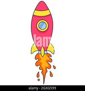 rocket launcher missile Stock Vector