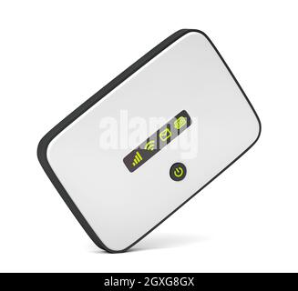 5G Wi-Fi mobile router and sim card on wooden desk Stock Photo - Alamy