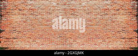 Grunge background of a high resolution wall of bricks Stock Photo
