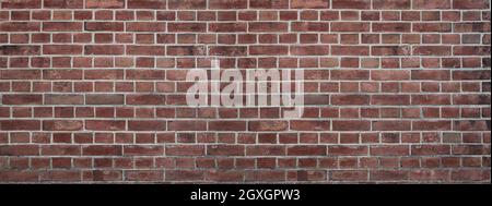 Grunge background of a high resolution wall of bricks Stock Photo