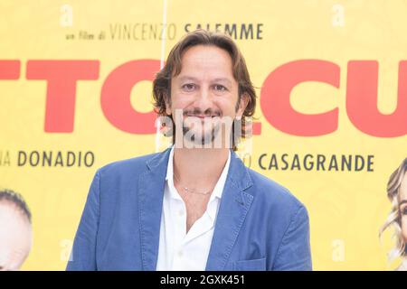 Rome, Italy. 05th Oct, 2021. Italian actor Antonio Guerriero attends photocall of the film 'Con tutto il Cuore' at Hotel Le Méridien Visconti in Rome, Italy on October 5, 2021. (Photo by Matteo Nardone/Pacific Press/Sipa USA) Credit: Sipa USA/Alamy Live News Stock Photo