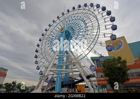 Dream Plaza Ferris Wheel in the Hinode area of Shizuoka, Japan Stock Photo