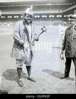 Babe Ruth; Firefighter Stock Photo - Alamy
