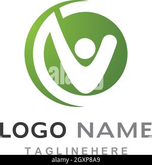 Healthy Life people Logo template vector icon vector icon Stock Vector