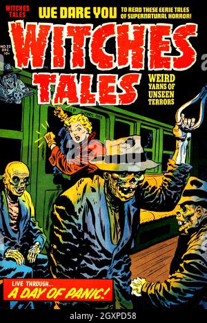Witches Tales #22 A Day of Panic Stock Photo