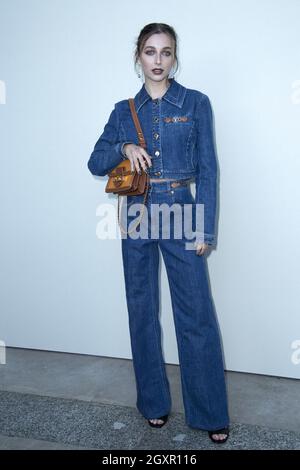 Emma Chamberlain attending the Louis Vuitton show as part of the Paris  Fashion Week Womenswear Fall/Winter 2020/2021 in Paris, France on March 03,  2020. Photo by Aurore Marechal/ABACAPRESS.COM Stock Photo - Alamy