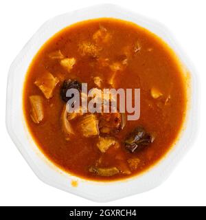 Spanish stewed tripe dish Callos a la Madrilena Stock Photo