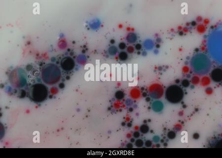 abstract background rarity different spheres pompous colors Stock Photo