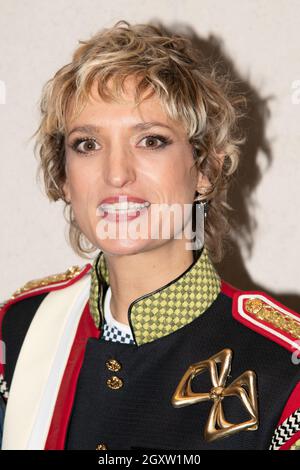 Paris, France. October 05, 2021, Agathe Rousselle attends the Louis Vuitton Cocktail Womenswear Spring/Summer 2022 as part of Paris Fashion Week on October 05, 2021 in Paris, France. Photo by Laurent Zabulon/ABACAPRESS.COM Stock Photo