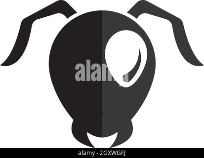 Ant Logo template vector illustration design Stock Vector