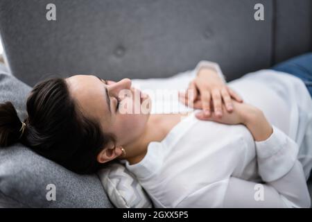 Psychic Hand Healing Energy Light And Reiki Therapy Stock Photo