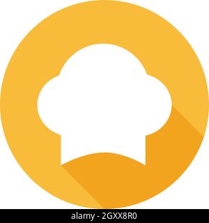 hat chef logo template vector illustration Stock Vector