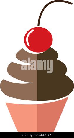 Cake logo vector ilustration template Stock Vector
