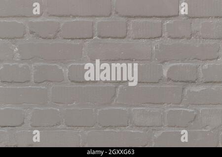 old brick wall painted gray background Stock Photo