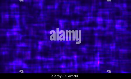 Abstract geometric background of blurred blue lights on dark backdrop. Vector illustration. Stock Vector