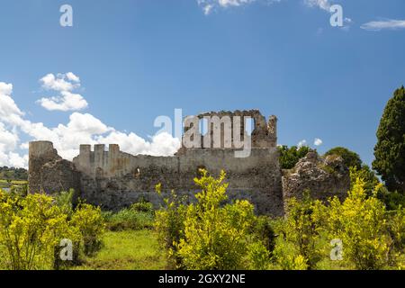 Castello di Bivona, Province of Vibo Valentia, Calabria, Italy Stock Photo