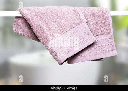 Sauna towel linen terry, Bright