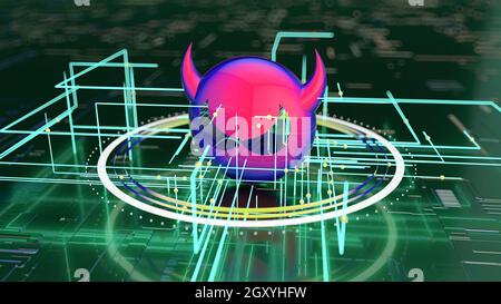 Abstract background of the price of security Stock Photo
