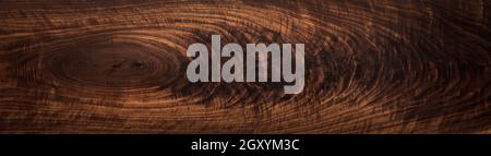 Walnut wood texture. Super long walnut planks texture background.Texture element. Stock Photo