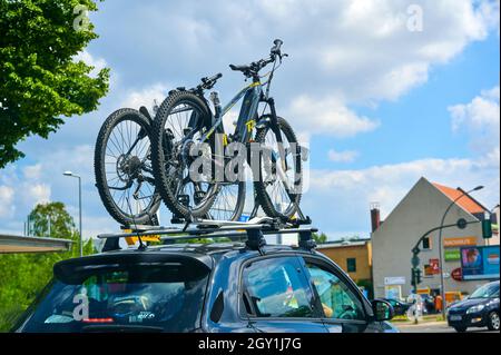 Bike attached to discount car