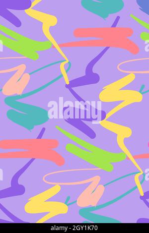 Abstract background . Hand drawn illustration. Modern design pattern. Vector Stock Vector