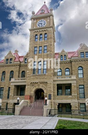 Old City Hall Calgary Alberta Stock Photo