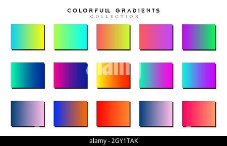 Soft color background. Modern screen vector design for mobile app. Soft color gradients. Stock Vector