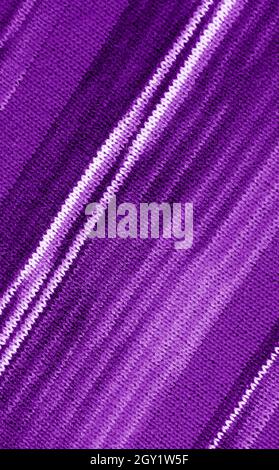Diagonal Patterns of Alpaca Knitted Wool Fabric in Gradient Purple Striped Stock Photo