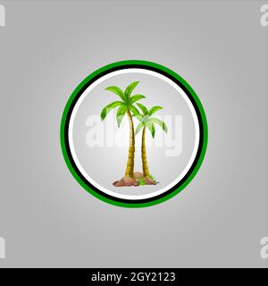 best tree logo design or best tree icon. perfect for company logo or branding and your design. Stock Vector