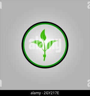 best tree logo design or best tree icon. perfect for company logo or branding and your design. Stock Vector
