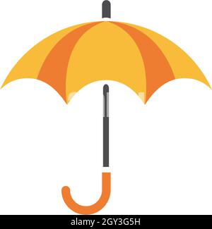 umbrella logo vector template Stock Vector