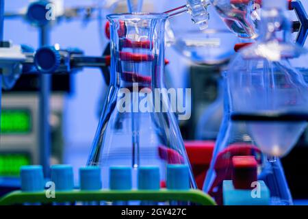 Laboratory device for distillation of volatile liquid fractions Stock ...