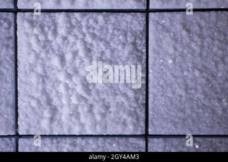 Luma in Arles : Salt tiles Stock Photo