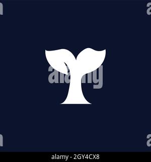 LETTERS T OR t LOGO DESIGN WITH NEGATIVE SPACE EFFECT FOR ILLUSTRATION USE Stock Vector